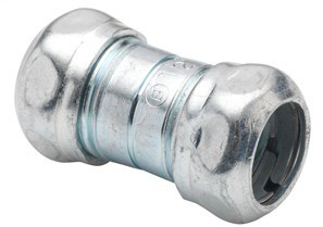 Coupling, Compression, Steel, Size 1 Inch