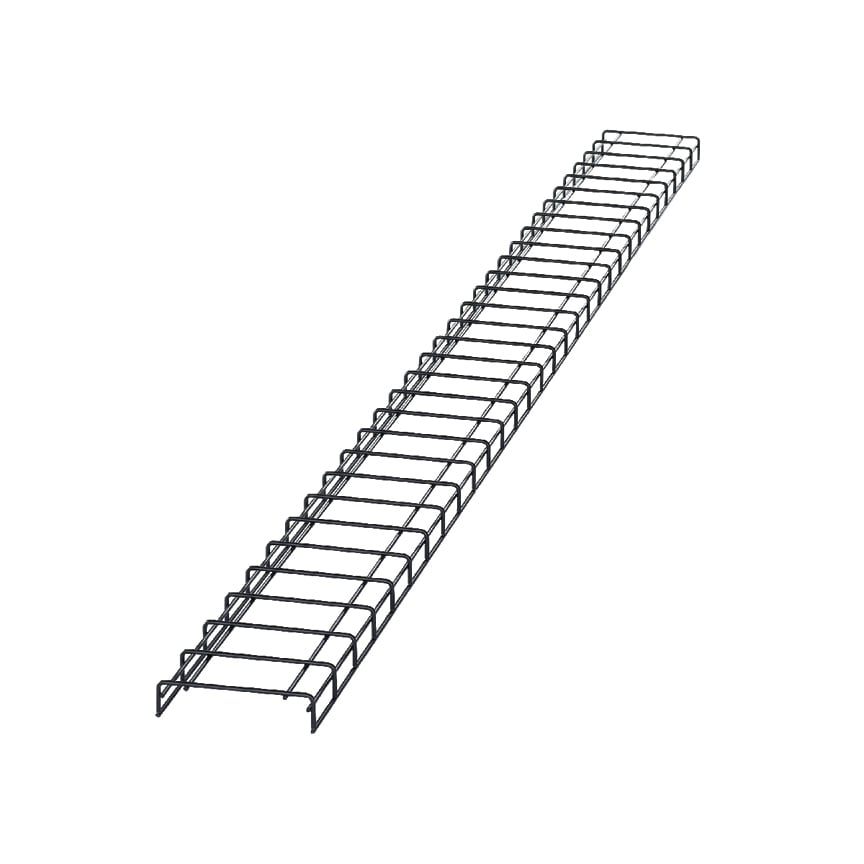 Wyr-Grid Pathway, 8IN W x 10FT L, Black Po
