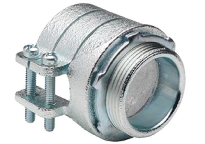 Connector, Squeeze, Malleable Iron, Trade Size 2 1/2 Inch