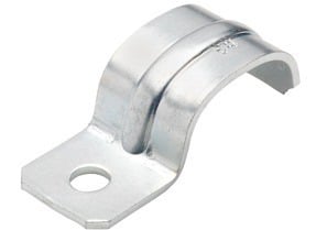Strap, Service Entrance, One Hole, Steel, SE/SEU Cable Size #3, #8, #6, #4