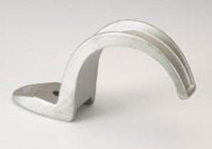 Strap, One Hole, Malleable Iron, Size 3 1/2 Inch
