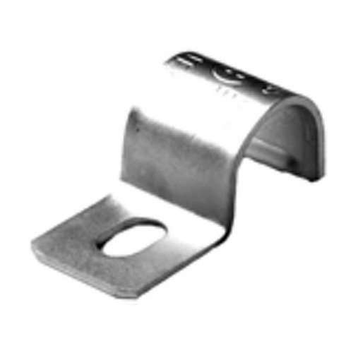 Strap, One Hole, Malleable Iron, Size 4 Inch