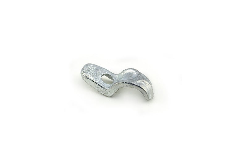 Strap, EMT, One Hole, Malleable Iron, Size 1/2 Inch