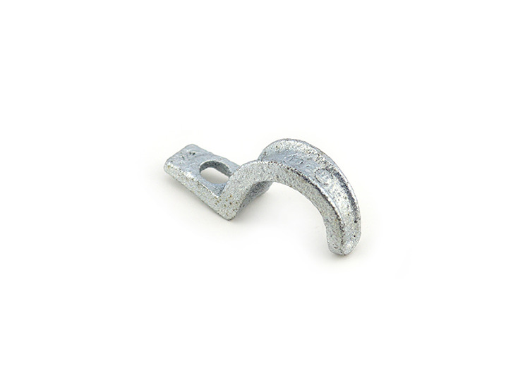 Strap, EMT, One Hole, Malleable Iron, Size 3/4 Inch