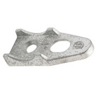 Clamp Back, Malleable Iron, Size 2 1/2 Inch