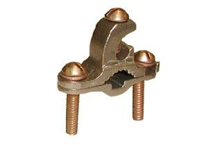 Rebar Ground Clamp - Direct Burial Type - Side Lay In