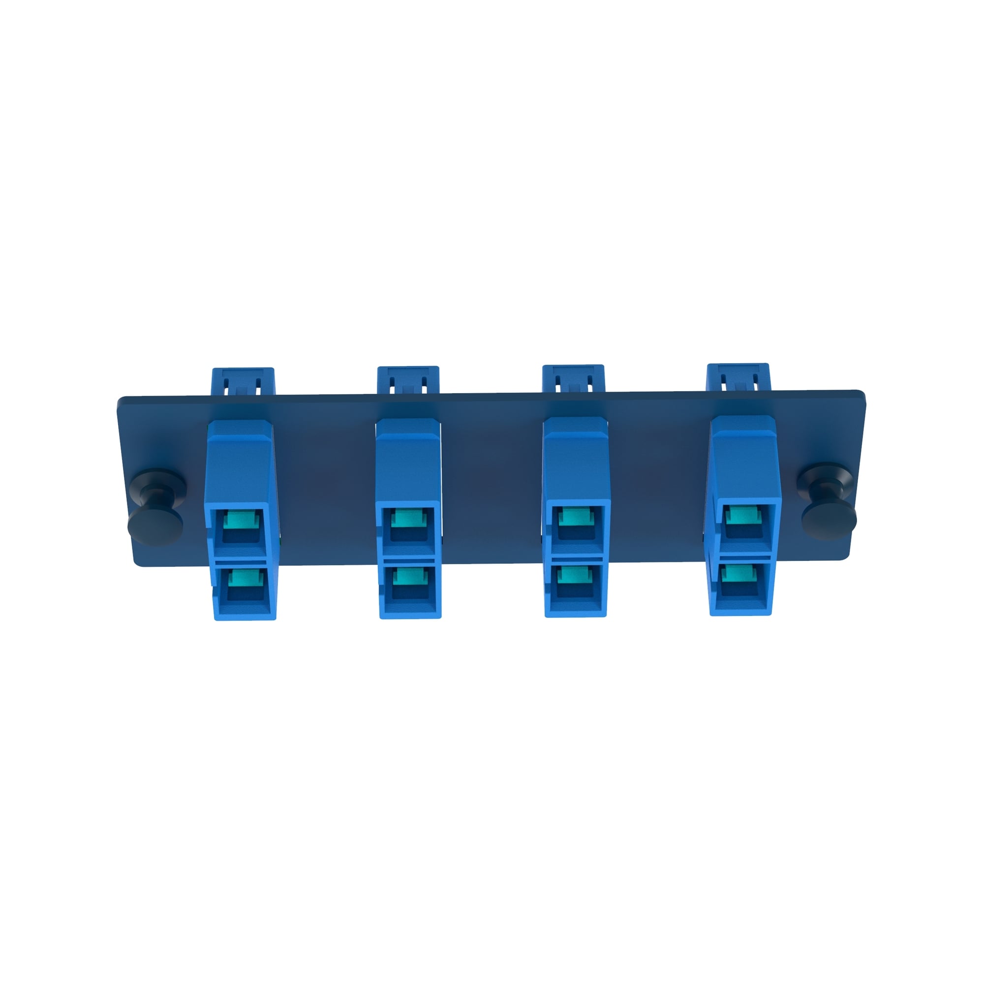 FAP w/4 SC Dupl SM Adapters (BU) Zirconi