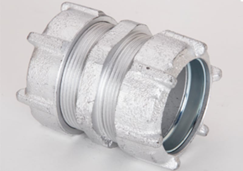 1-1/4" Steel Rigid Compression Coupling
