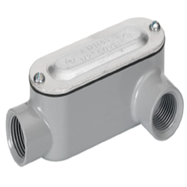 2" Threaded bodies for rigid conduit or IMC allows access for inspection, pulling and maintenance. With Cover and Gasket