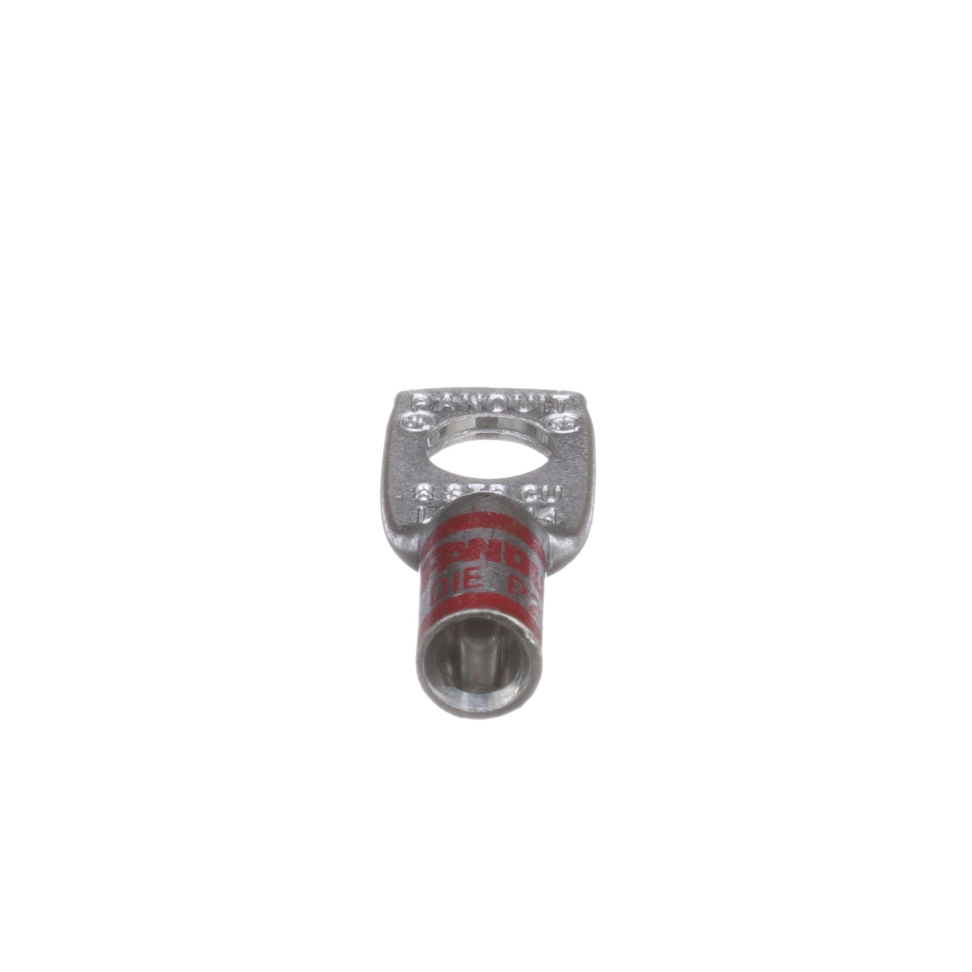 Copper Compression Lug, 1 Hole, #8 AWG, 