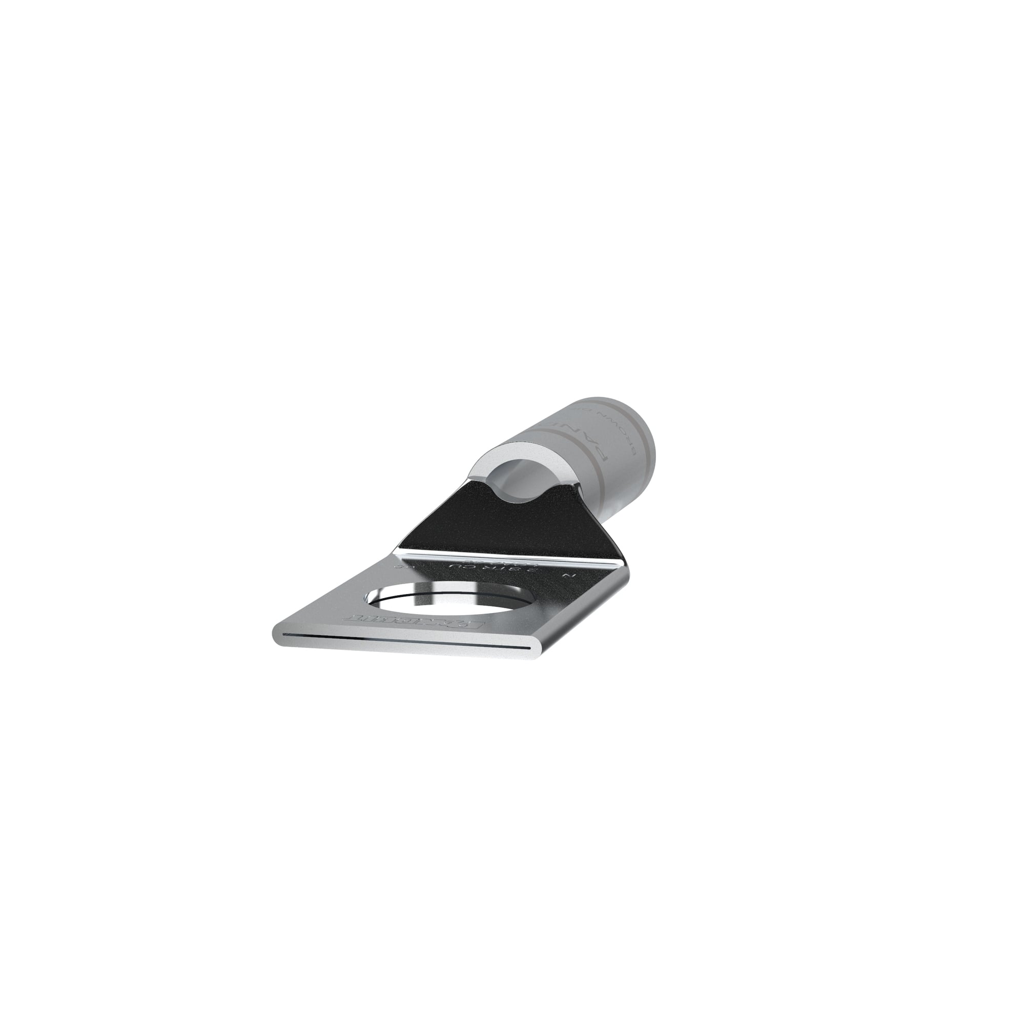 Copper Compression Lug, 1 Hole, #2 AWG, 
