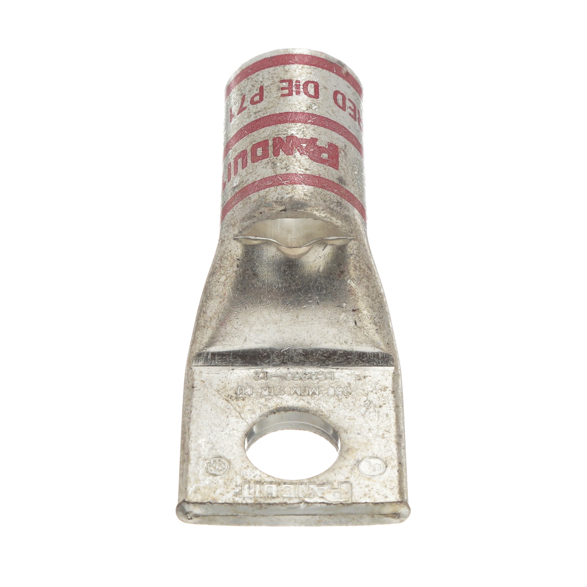 Copper Compression Lug, 1 Hole, 350 kcmi