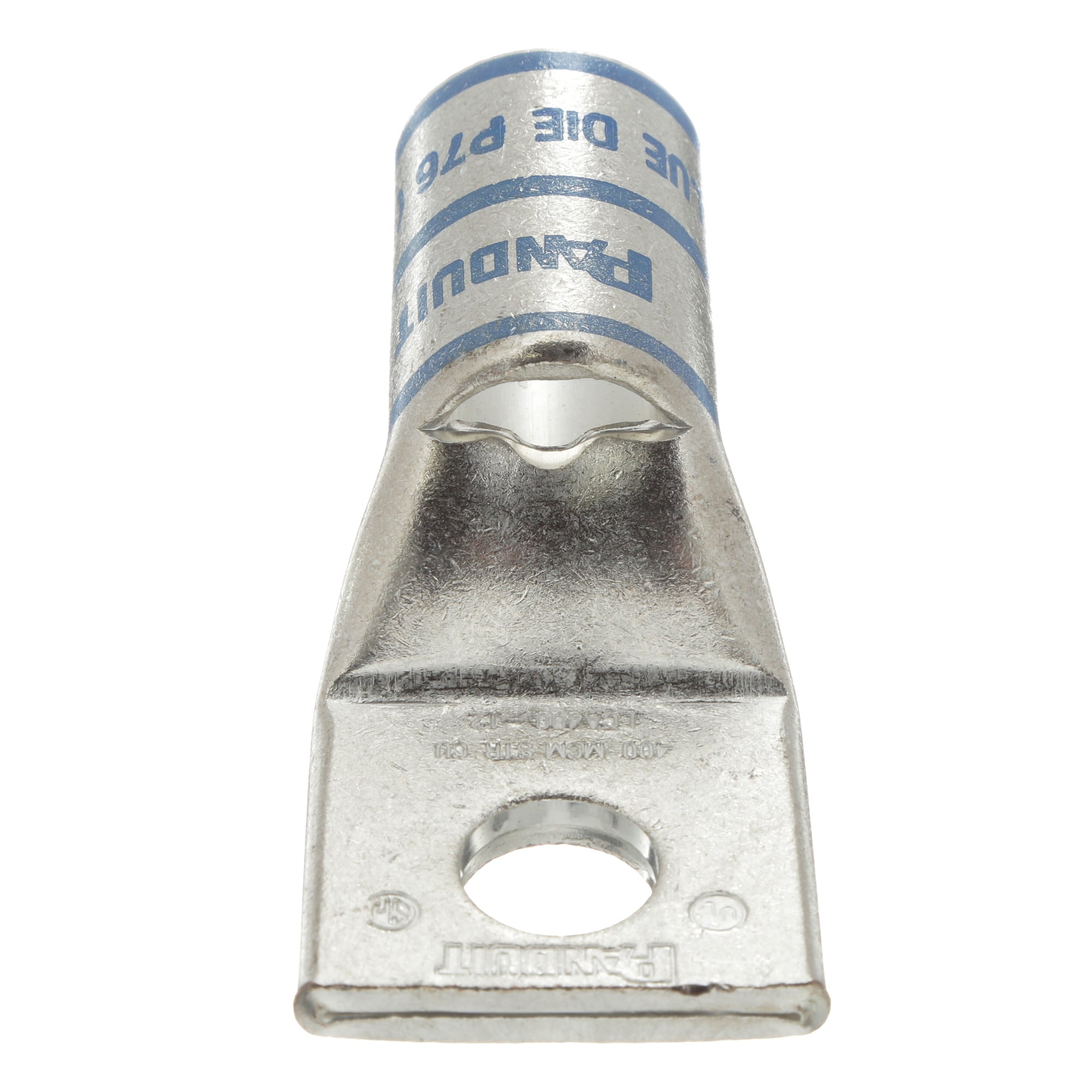 Copper Compression Lug, 1 Hole, 400 kcmi