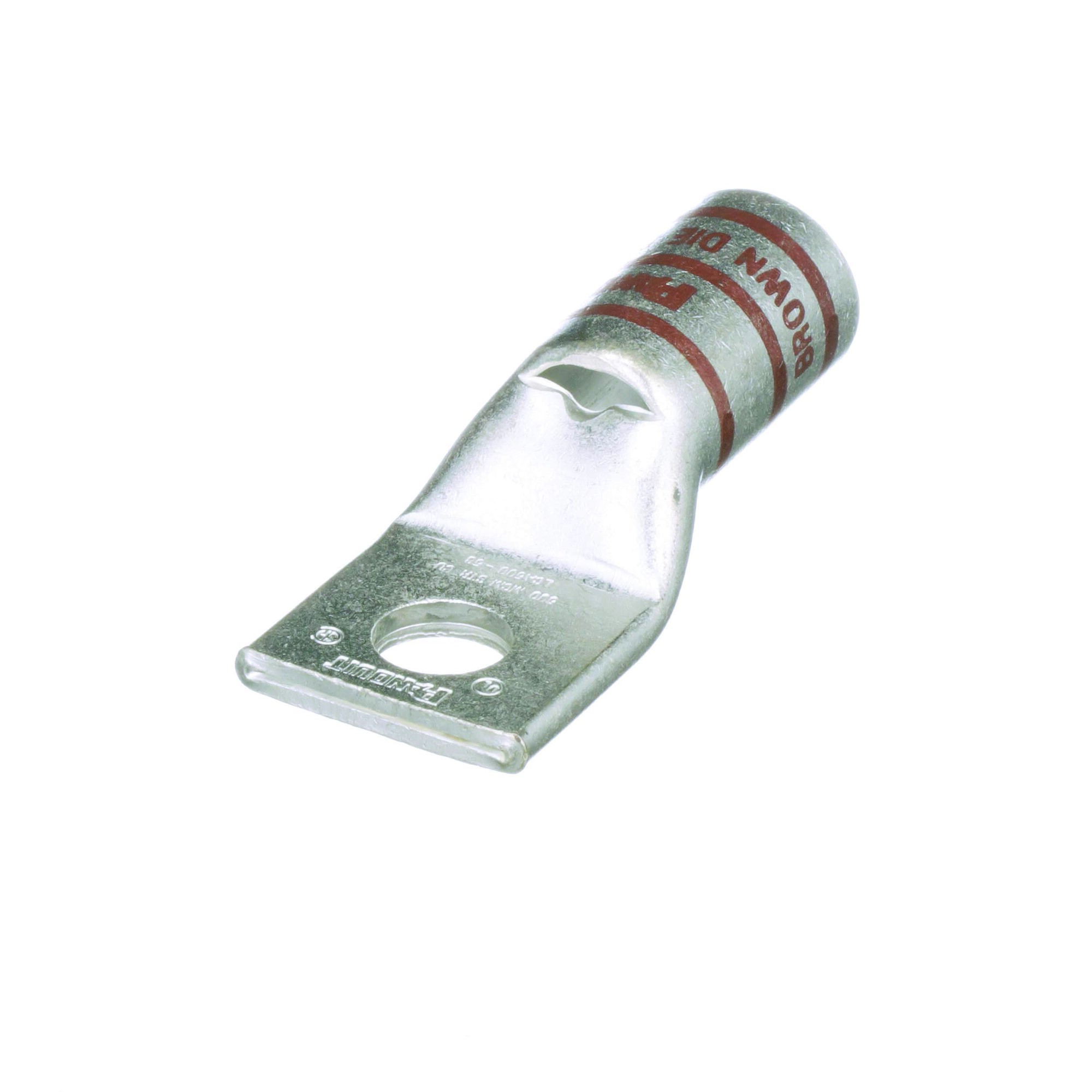 Copper Compression Lug, 1 Hole, 500 kcmi