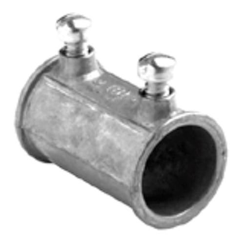 Coupling, Set Screw, Zinc Die Cast, Size 3/4 Inch, Rigid
