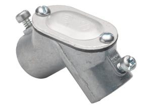 Set Screw Coupling Pull Elbow, Zinc Die Cast, Size 1/2 Inch