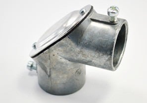 Pull Elbow, Zinc Die Cast, Size 1 1/4 Inch