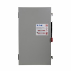 Eaton Custom single-throw fused safety switch, 200 A, NEMA 1, Painted steel, Class H, Fusible without neutral, Three-pole, Three-wire, 600 V, Max Hp: 50, 50/ 125, 150 hp (1/3PH @480, 600 V), #6-250 kcmil Cu/Al