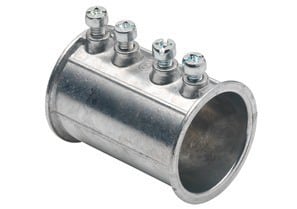 1-1/4 Set Screw Cplg. Zinc