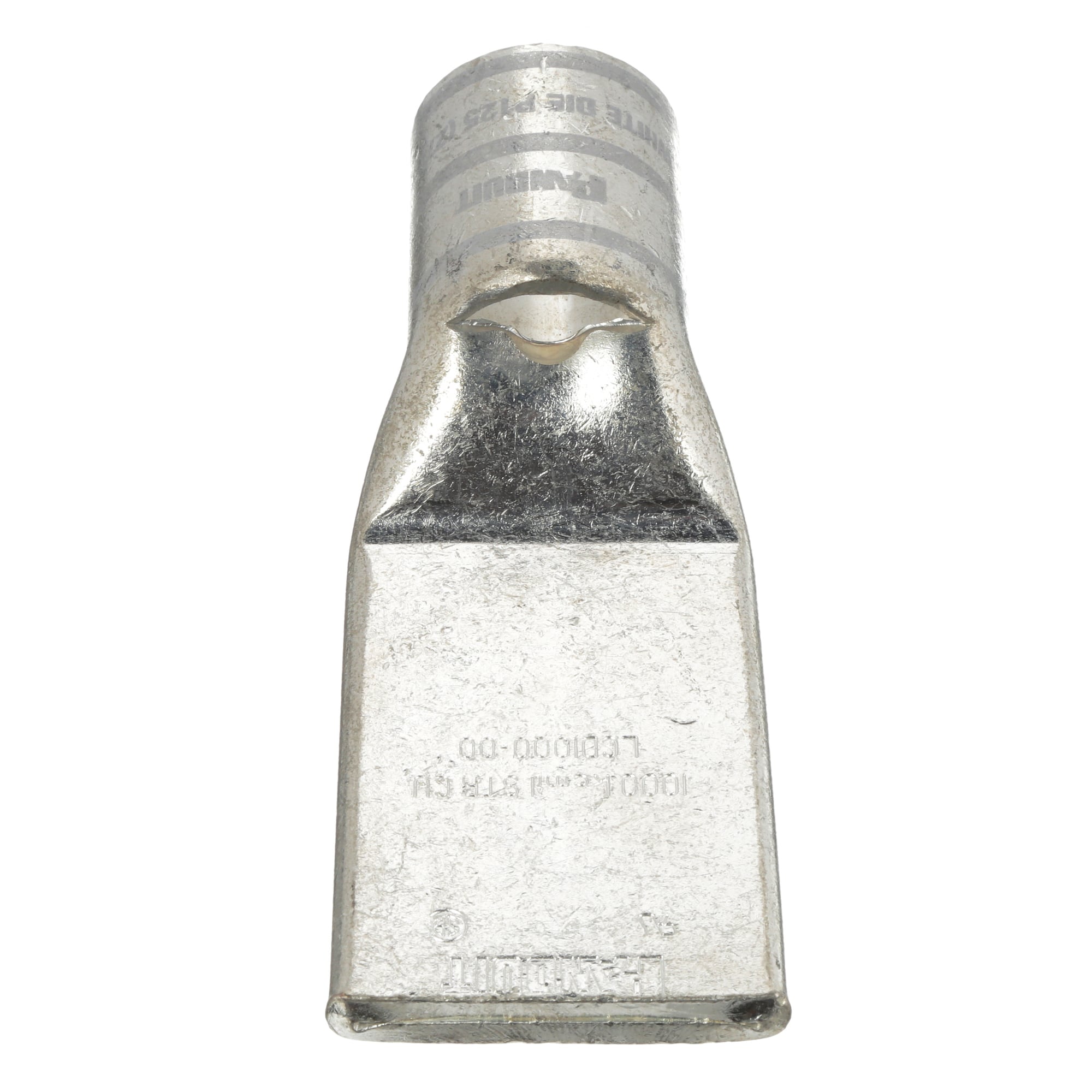 Copper Compression Lug, Long Blank Tongu