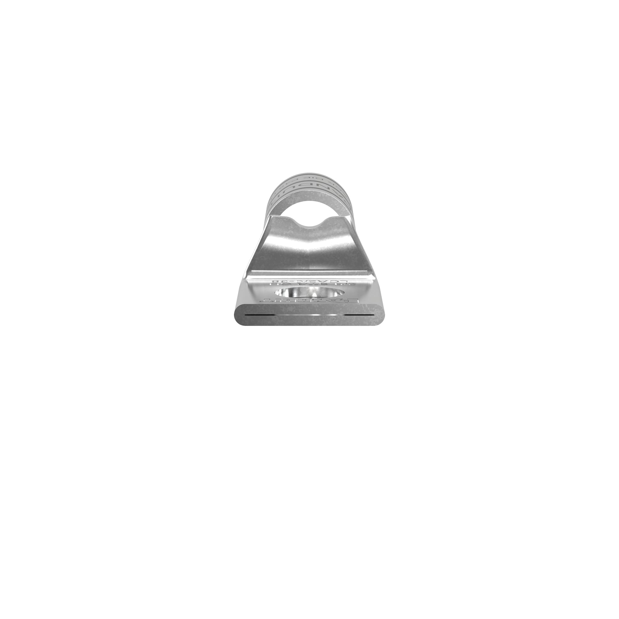 Copper Compression Lug, 1 Hole, 2/0 AWG,