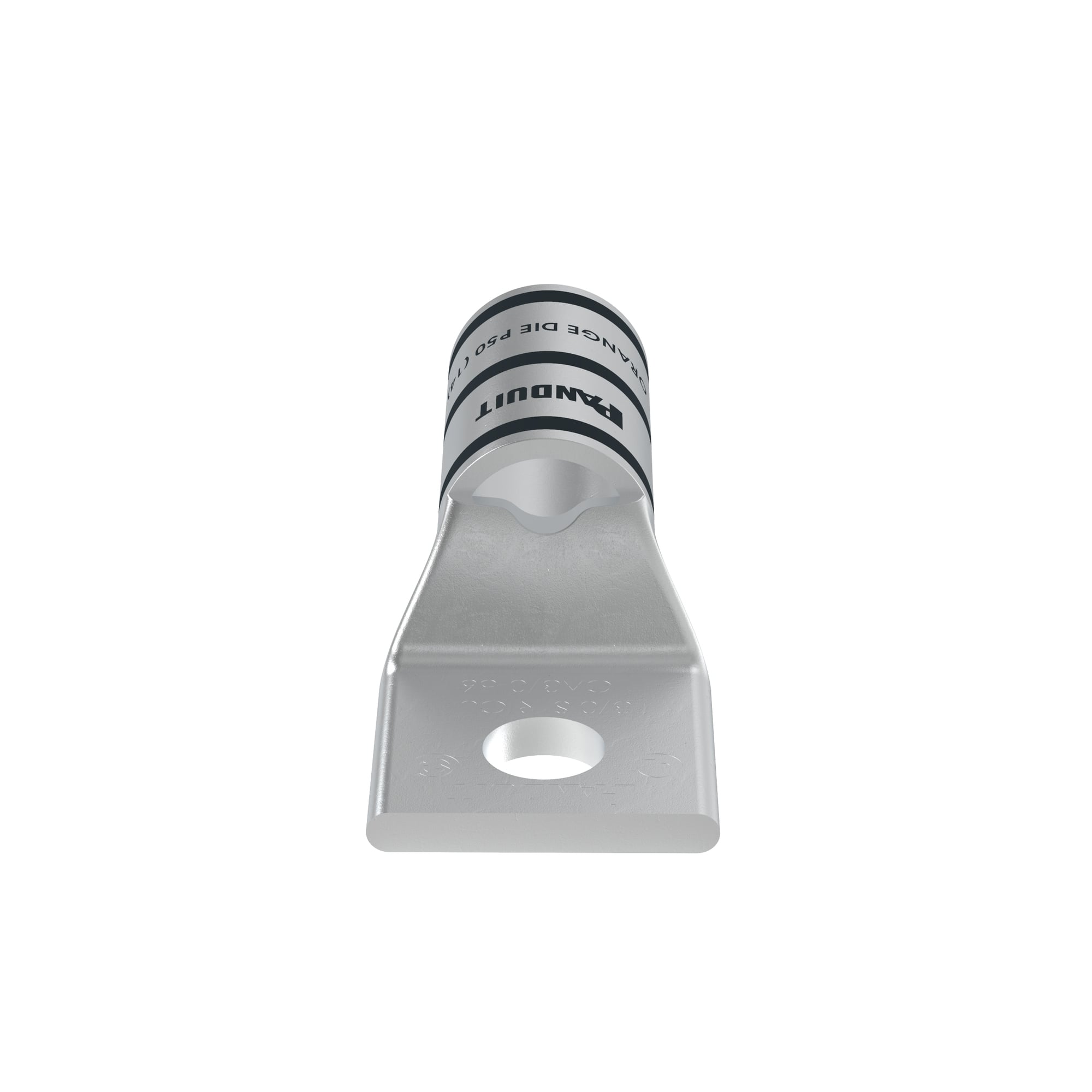 Copper Compression Lug, 1 Hole, 3/0 AWG,