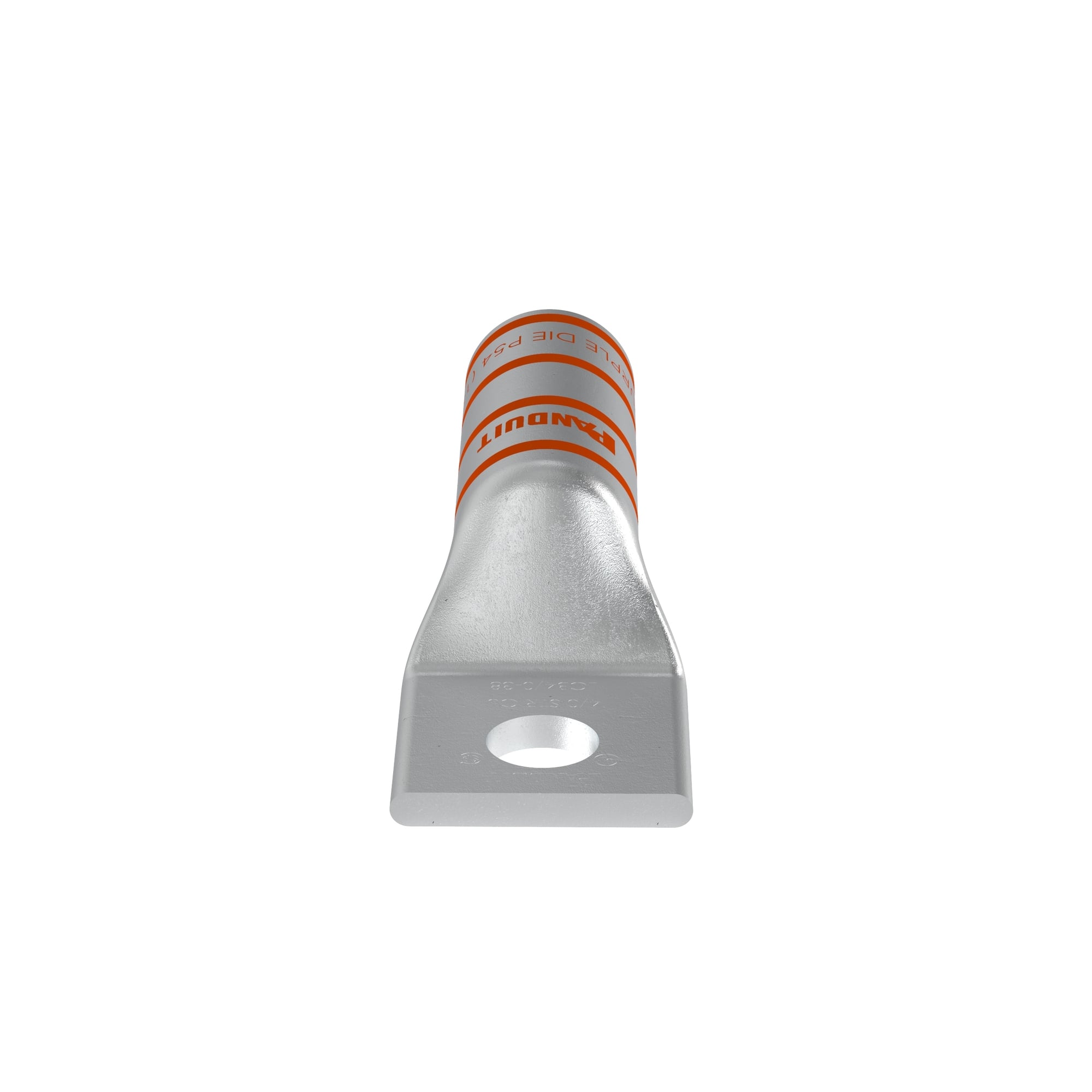 Copper Compression Lug, 1 Hole, 4/0 AWG,