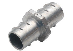 Coupling, Screw-In, Zinc Die Cast, Size 3/4 Inch