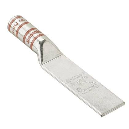 Copper Compression Lug, Blank Tongue, 25