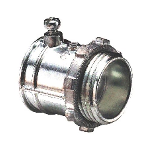 Connector, Set Screw, Zinc Die Cast, Size 1-1/2 Inch