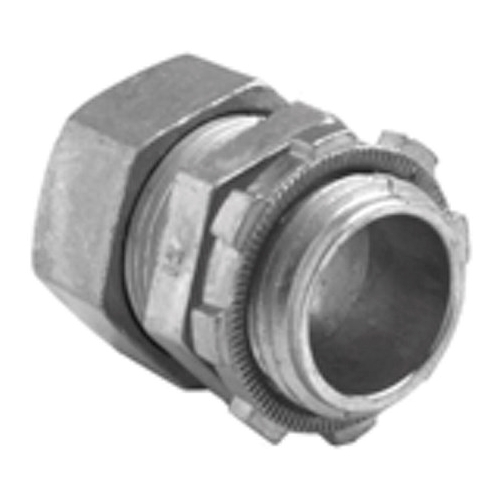 Connector, Compression, Zinc Die Cast, Size 2 1/2 Inch