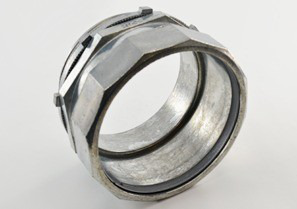 Connector, Compression, Zinc Die Cast, Size 4 Inch