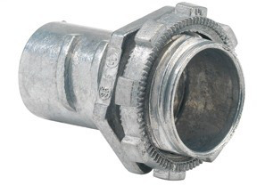 Connector, Screw-In, Zinc Die Cast, Flex Size 2 Inch