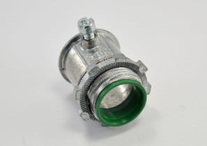 Connector, Set Screw, Zinc Die Cast, 105 Degree C Insulated Throat, Size 3/4 Inch