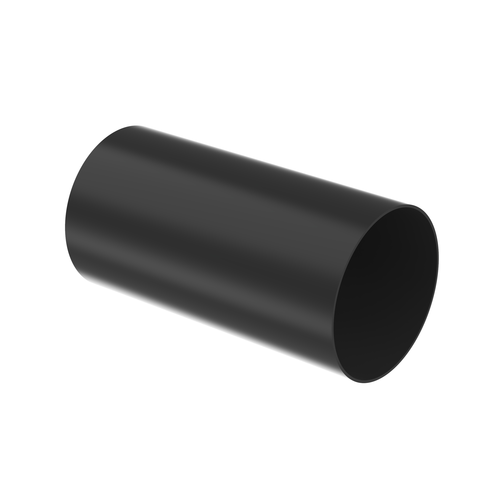 Heat Shrink Thin, 3IN(76.2mm) Dia, Black 