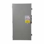 Eaton Heavy duty single-throw fused safety switch, 400 A, NEMA 1, Painted steel, Class H, Fusible with neutral, Three-pole, Four-wire, 600 V, Max Hp: 250, 350 hp (3PH @480/600 V), (2)#1/0-(2)300 kcmil; or (1)#1/0-(1)750 kcmil Al