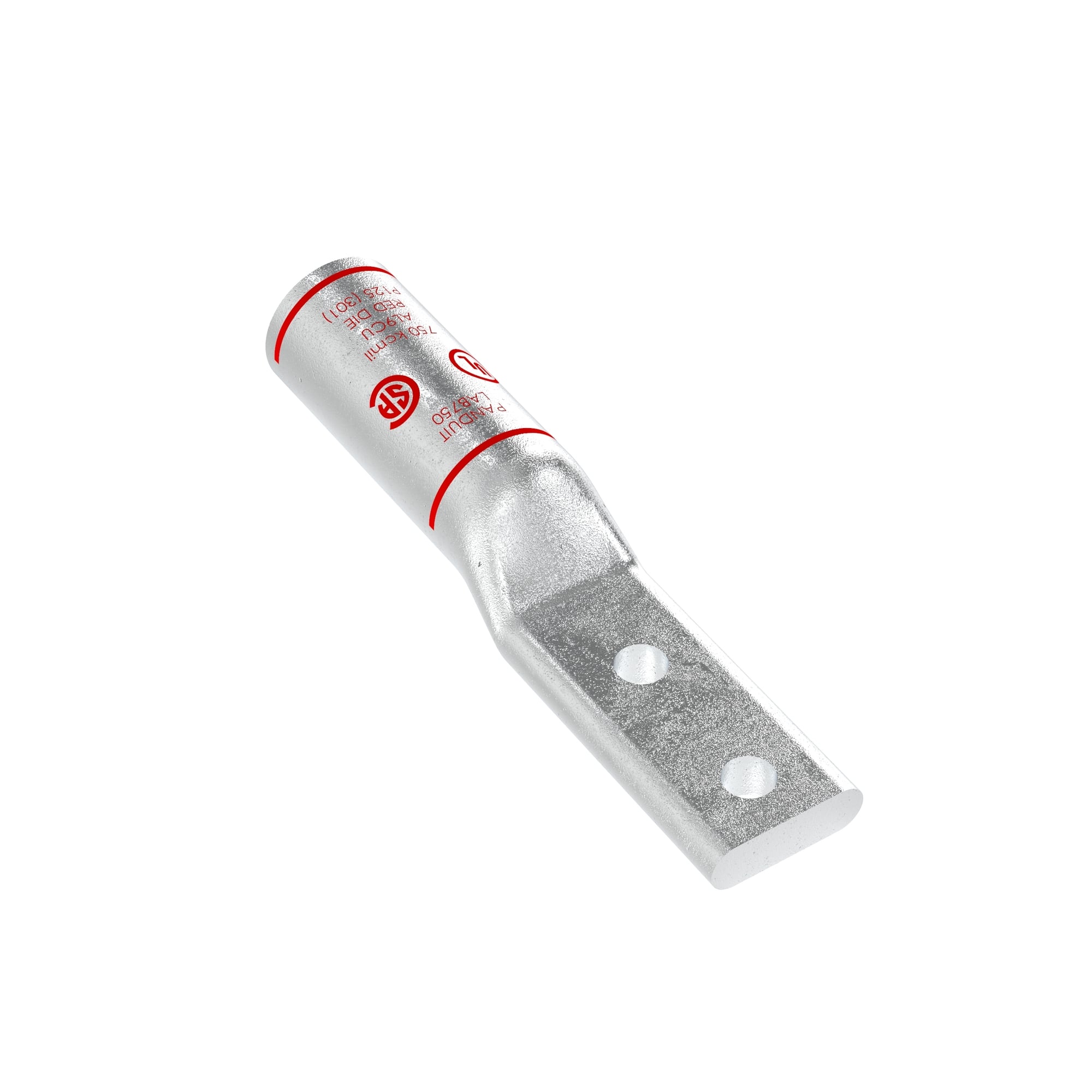 Aluminum Compression Lug, 2 Hole, 400 kc