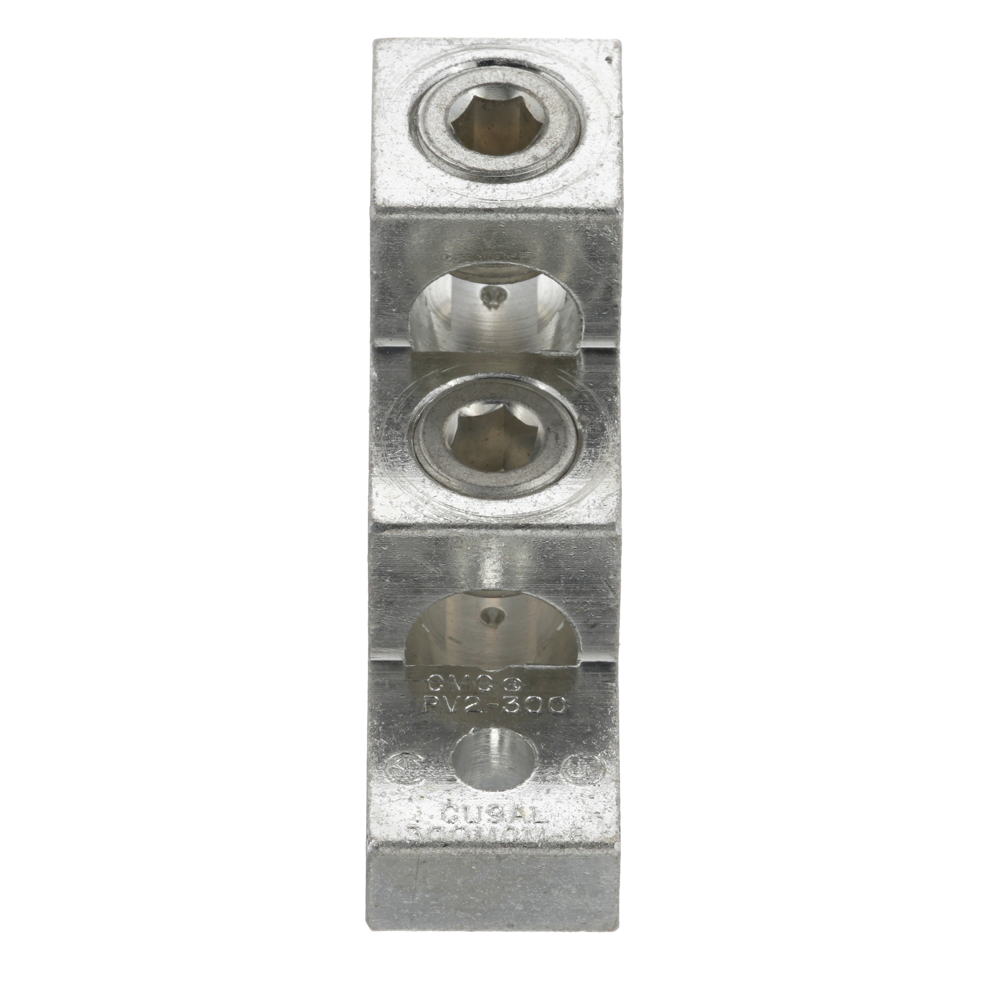 Aluminum Mechanical Lug, 1 Hole, Vertica