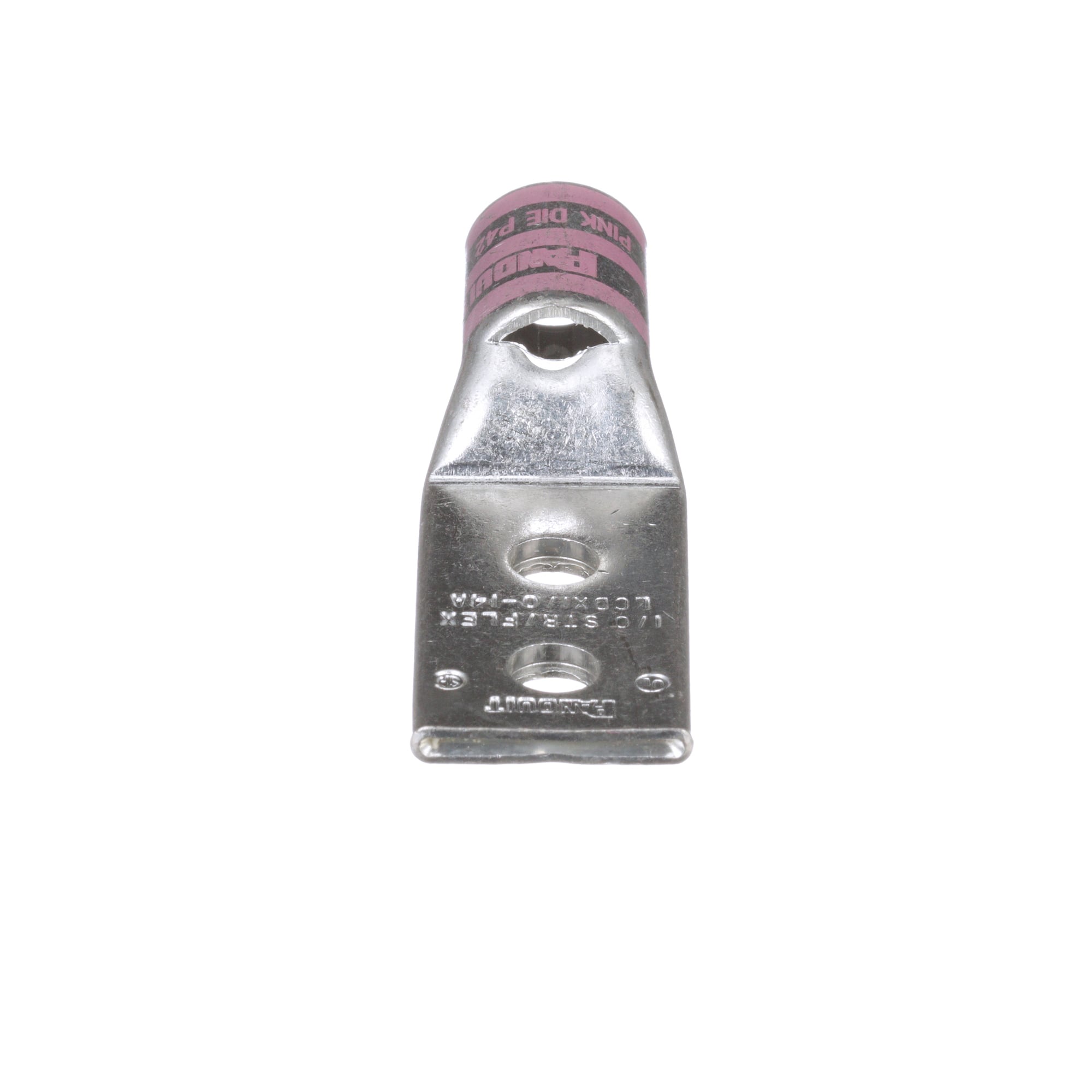 Copper Compression Lug, 2 Hole, 1/0 AWG 