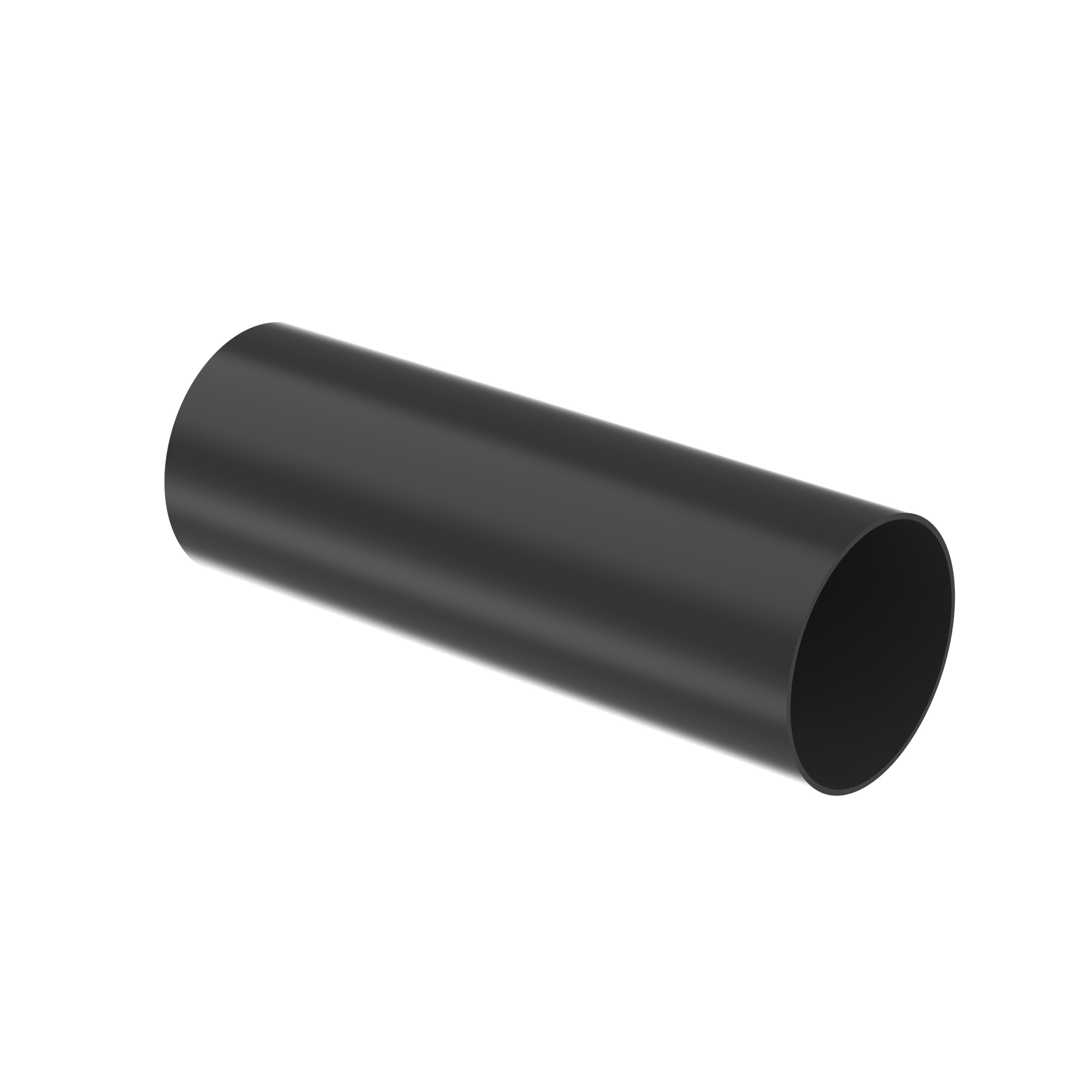 Heat Shrink Thin, 2IN(50.8mm) Dia, Black 