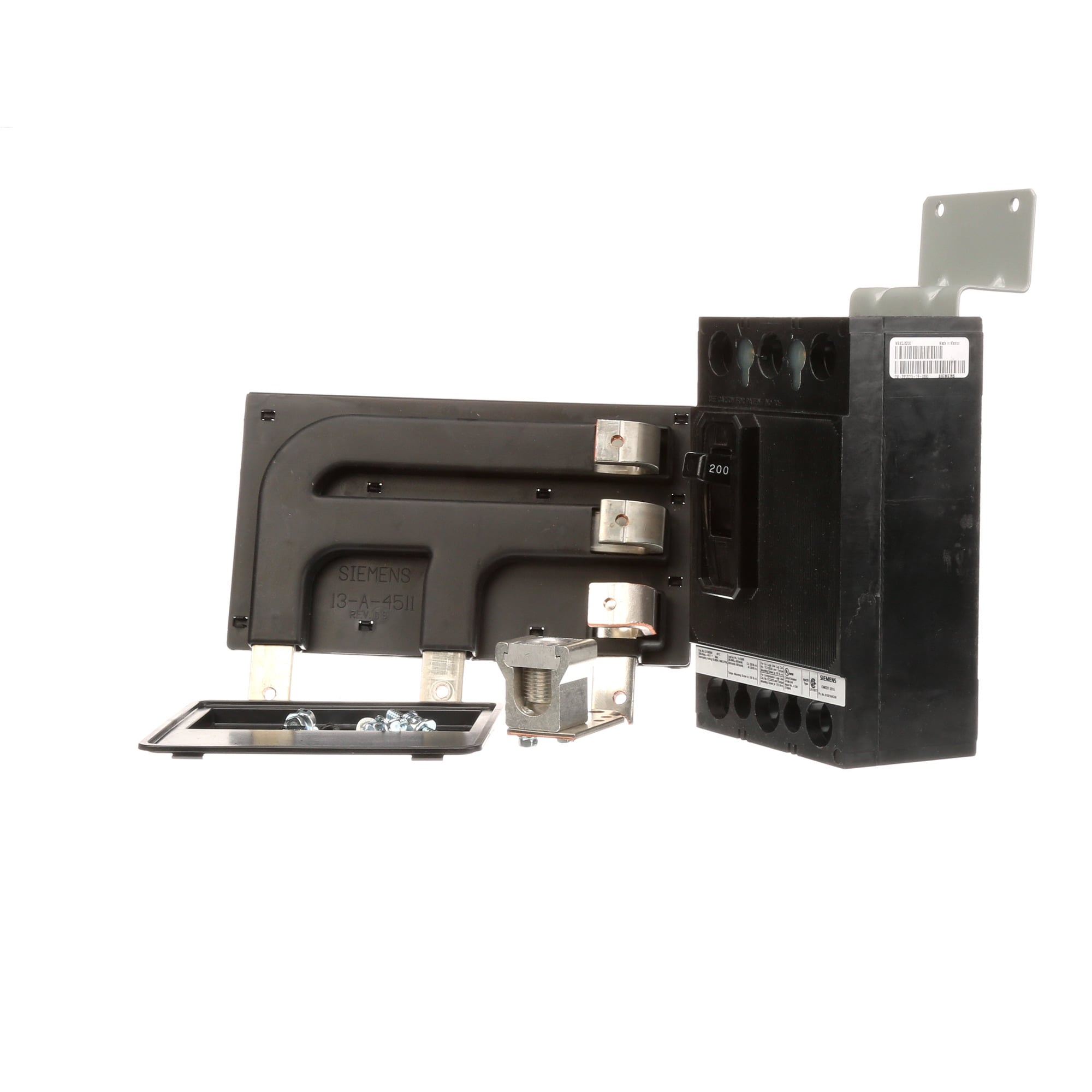  Low Voltage Molded Case Circuit Breakers Panelboard Mounted Main Breaker Kits - Main Breaker Mounting Kits are Circuit Protection Molded Case Circuit Breakers. BREAKER MOUNTING KIT WITH QJ23B200