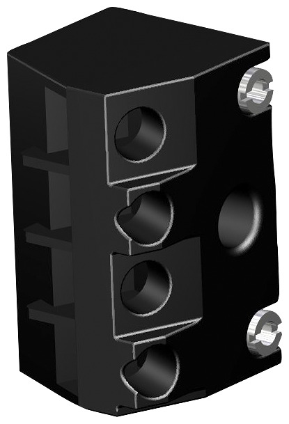 Accessory for CL51, CL52, 30mm Contact Block 1 N.O. - 1 N.C. Reed Switch Class 1, Division 2 Compliant 200VAC .25A Max, 10 Watt Max 200VDC .50A Max, 10 Watt Max Screw-Terminals UL Listed, CSA Certified
