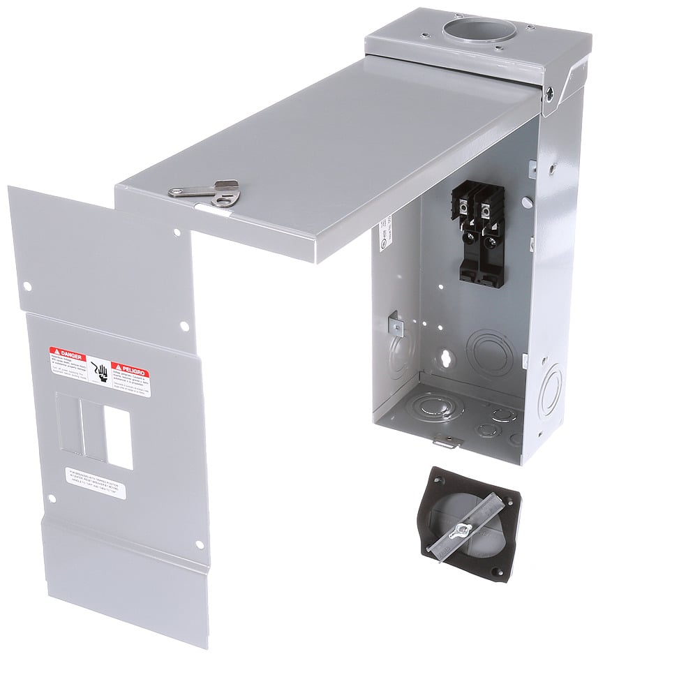 CB ENCL 2-4CT 1P3W 125A CU BUS OUTD N-3R