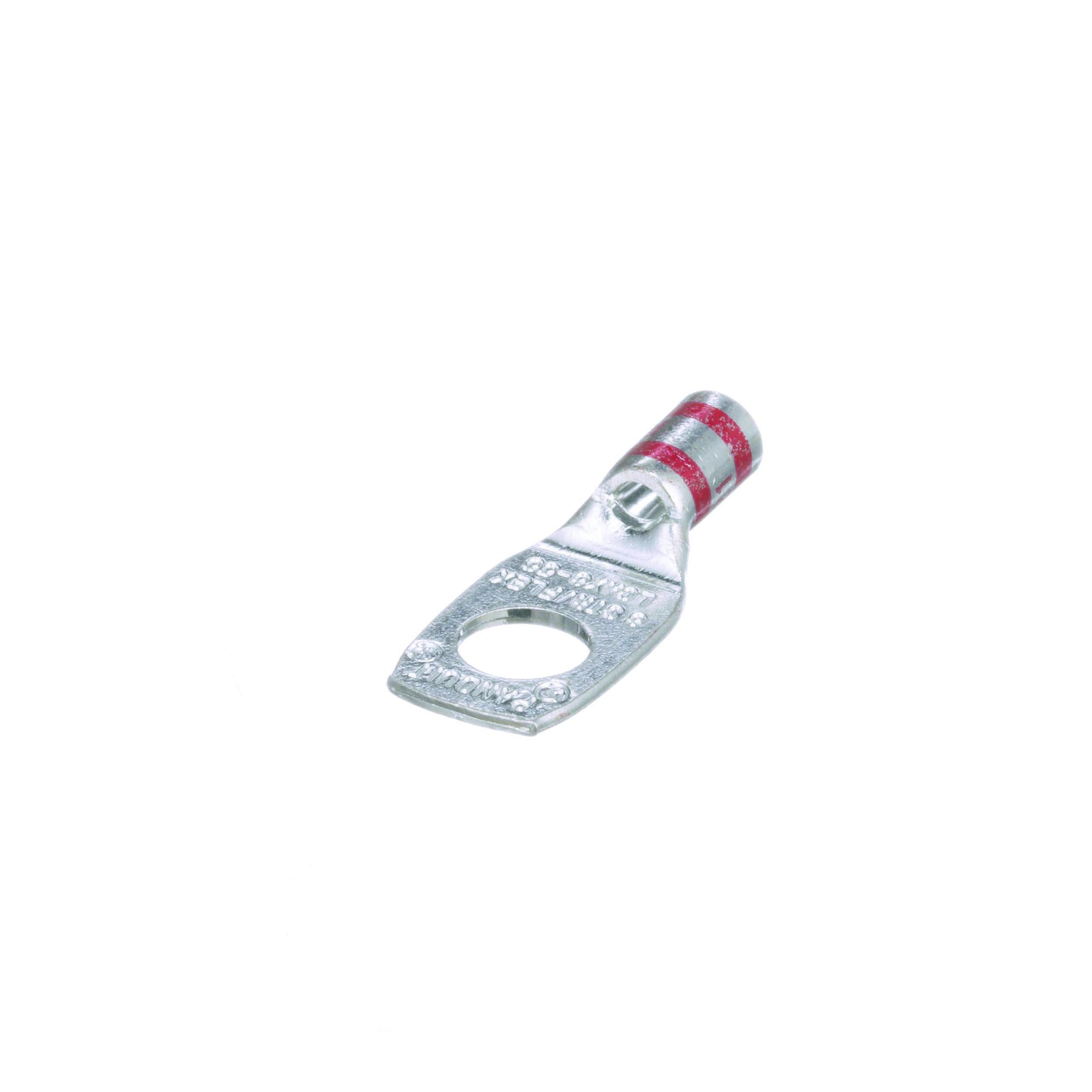 Copper Compression Lug, 1 Hole, #8 AWG F