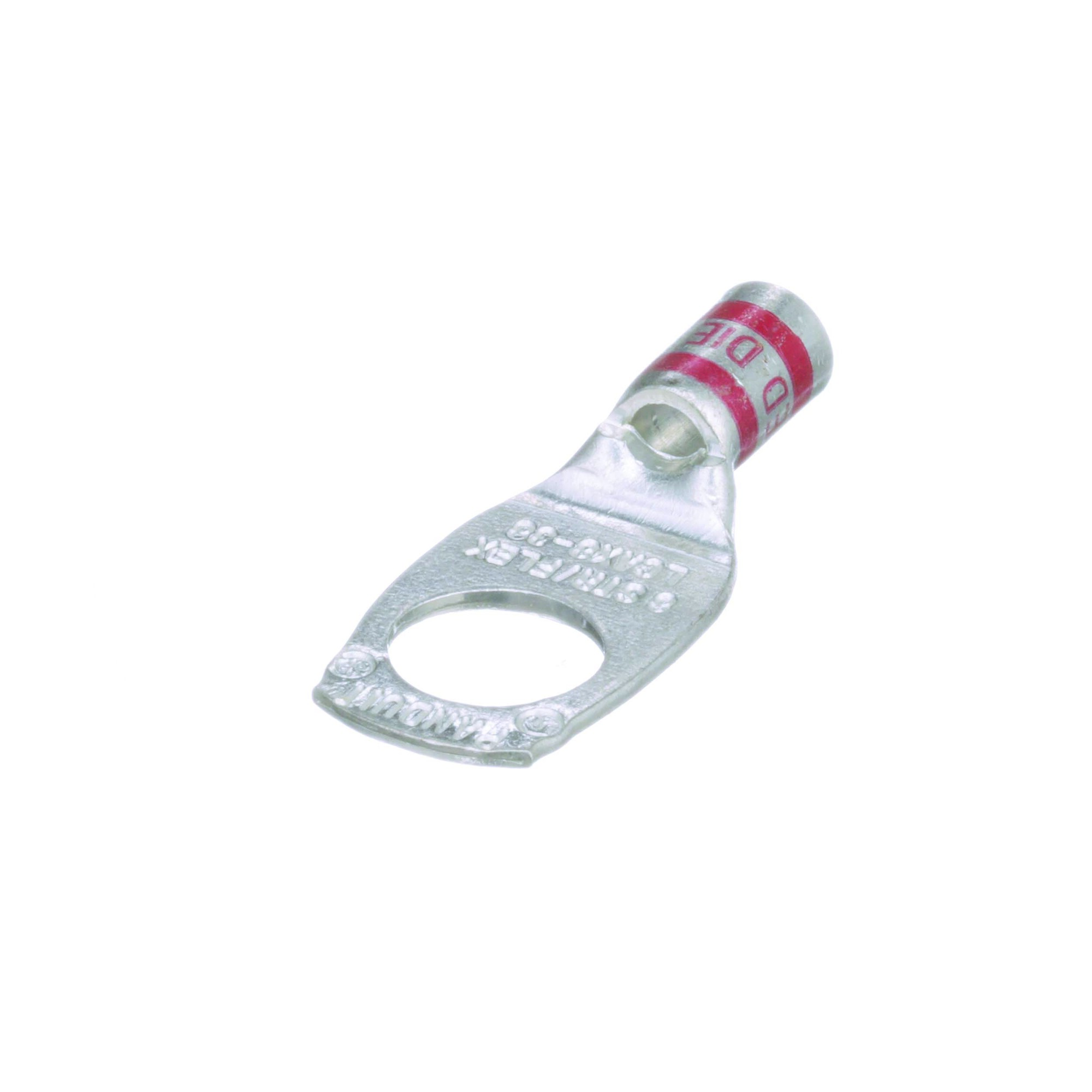 Copper Compression Lug, 1 Hole, #8 AWG F