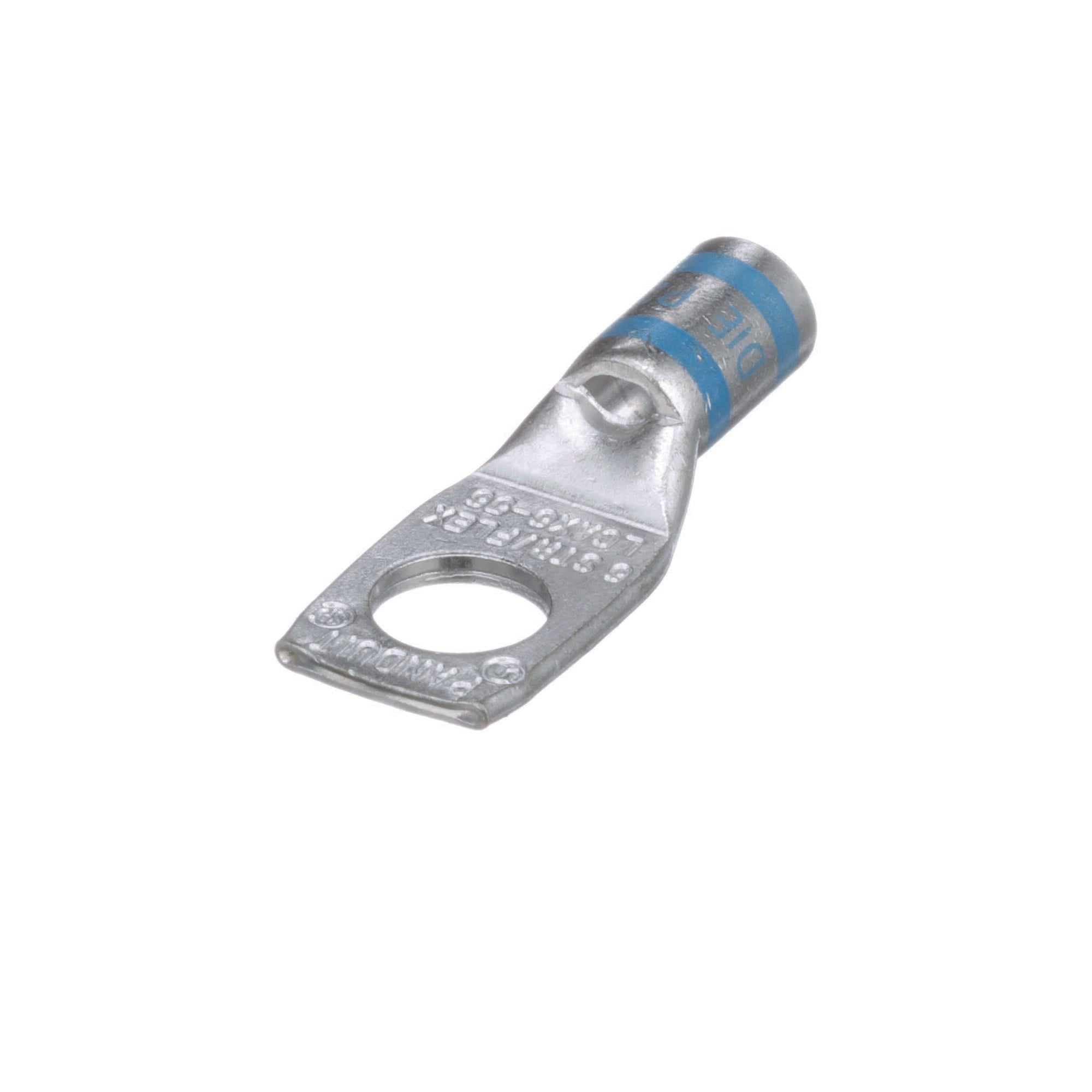 Copper Compression Lug, 1 Hole, #6 AWG F
