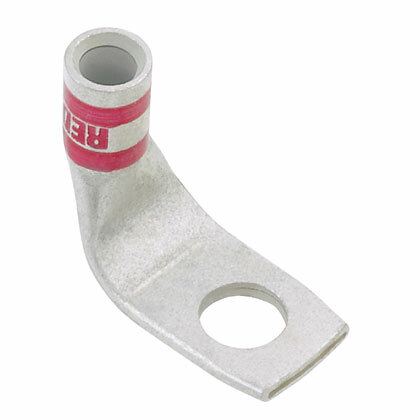 Copper Compression Lug, 1 Hole, 2/0 AWG 