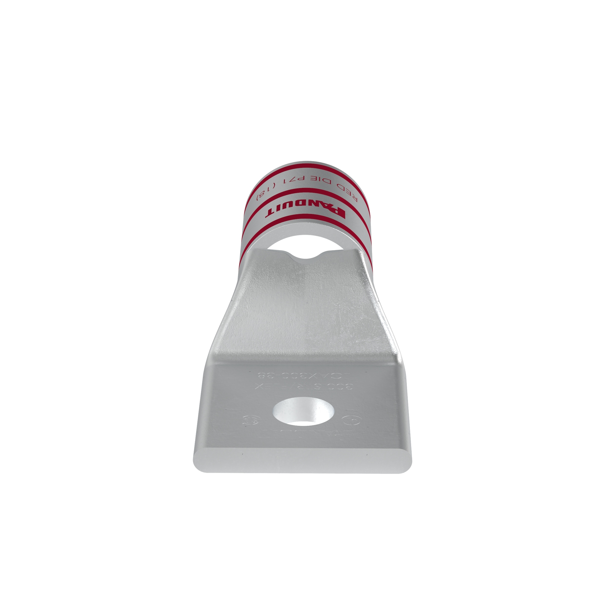 Copper Compression Lug, 1 Hole, 300 kcmi