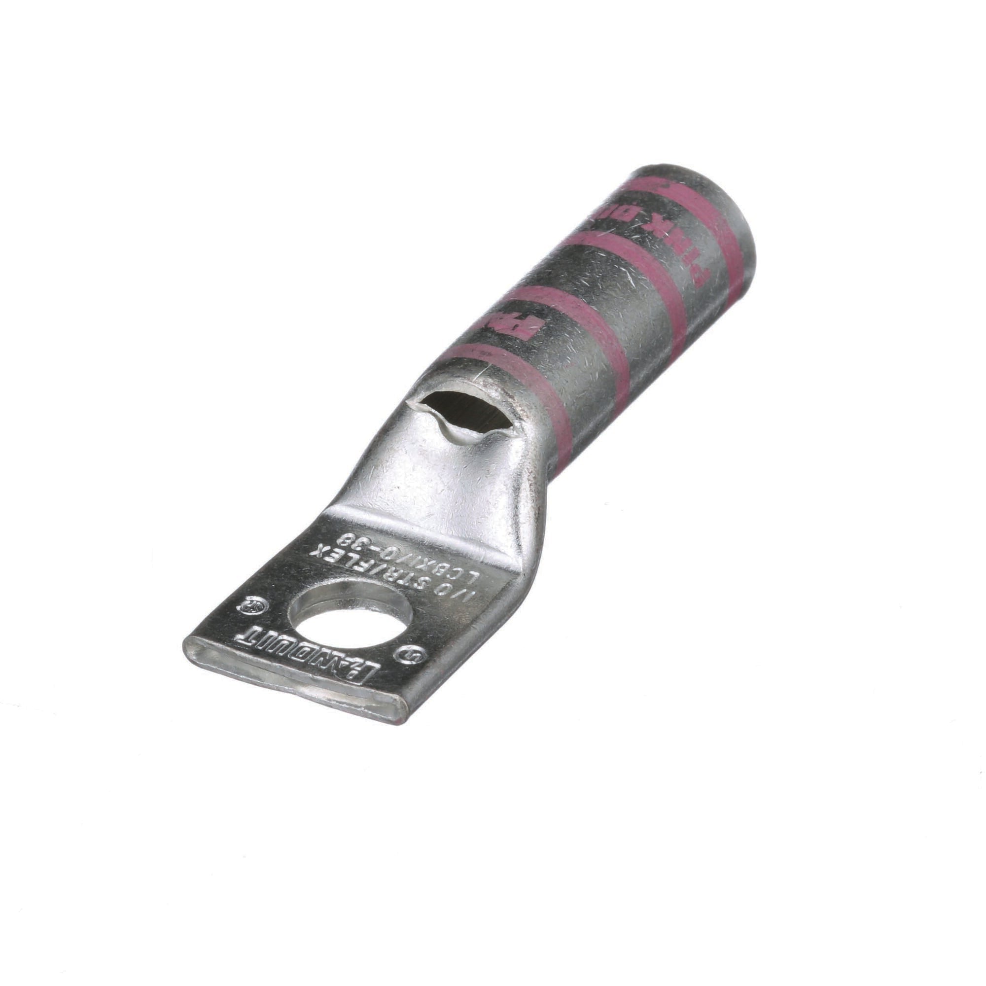 Copper Compression Lug, 1 Hole, 1/0 AWG 