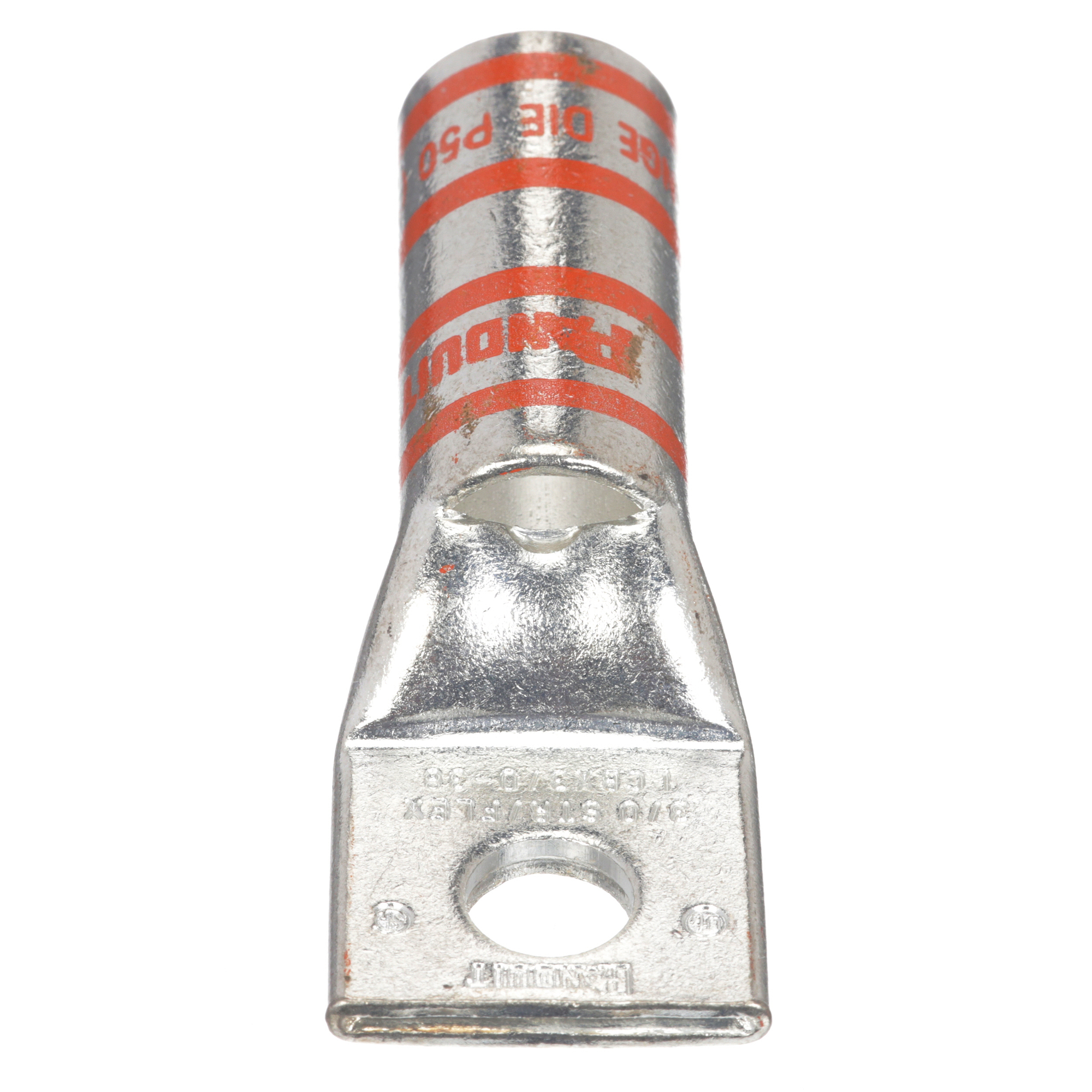Copper Compression Lug, 1 Hole, 3/0 AWG 